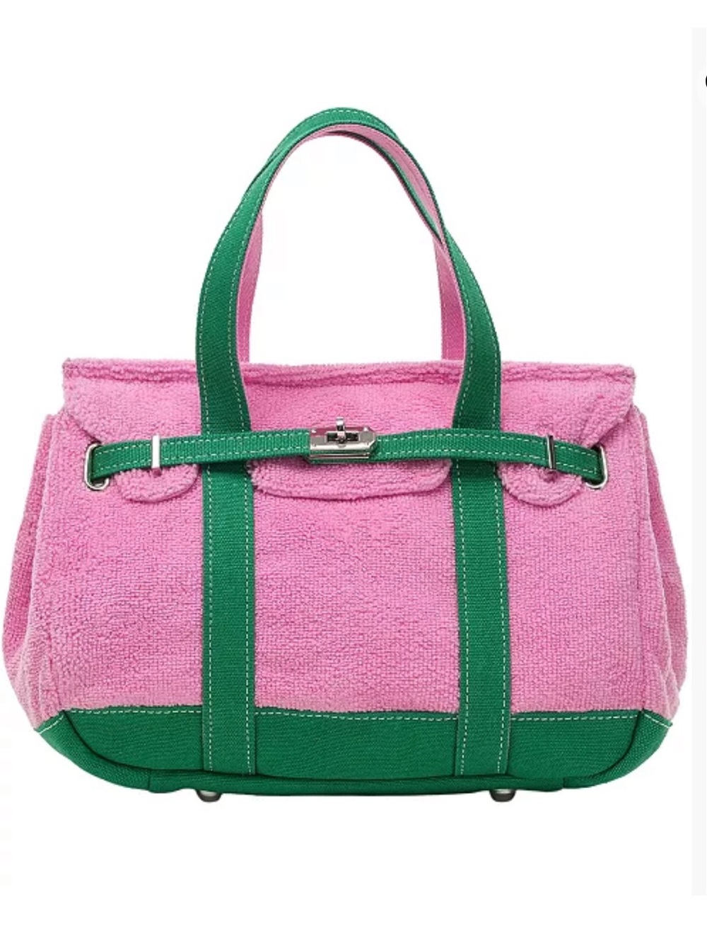 Sunwin “beachkin” Terry Cotton Small Tote Handbag